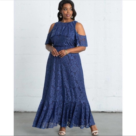 Kiyonna Riviera Lace Gown 2X - Picture 1 of 8